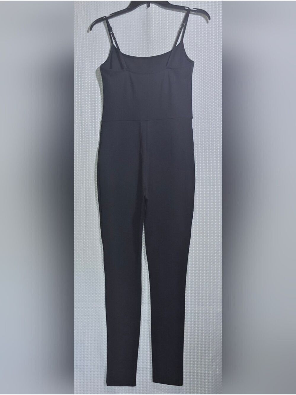 Abercrombie Black Jumpsuit Small Tall Model Off Duty Quiet Luxury Chic - Picture 13 of 13